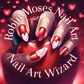 Limited Edition Valentine's Day Sticker #5 by Robin Moses Nail Art